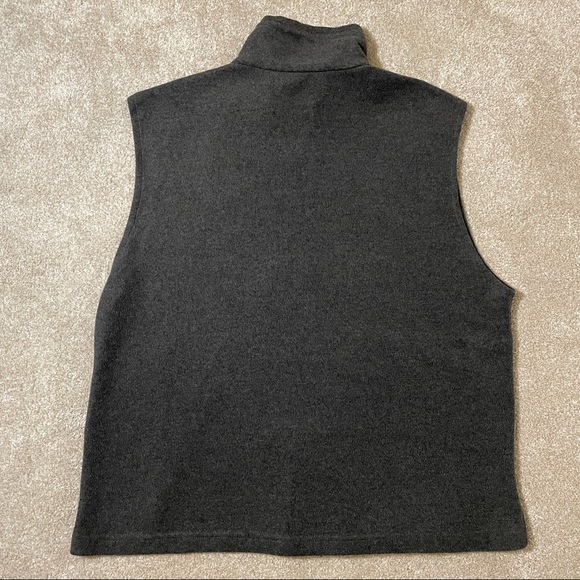 Columbia Sportswear Grey Fleece Zip-Up Vest - Picture 2 of 4